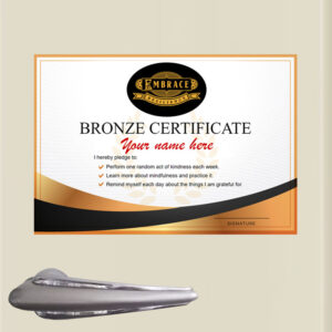 Bronze Certificate Fridge Magnet