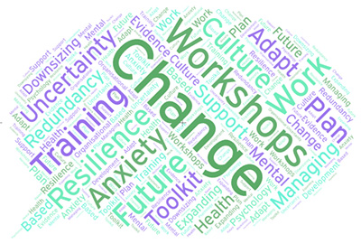 Change and Resilience Workshops Info Graphic